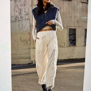 Free people Mesmerize Me Pants
White